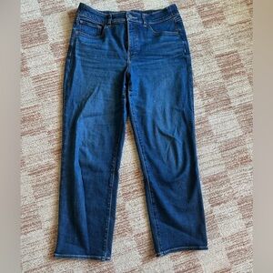 UpWest Anytime Straight Leg Denim in Dark Wash